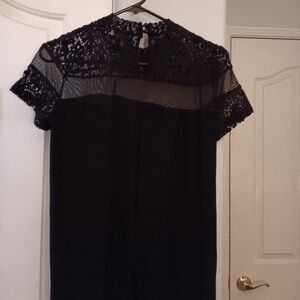 Black Lace Top